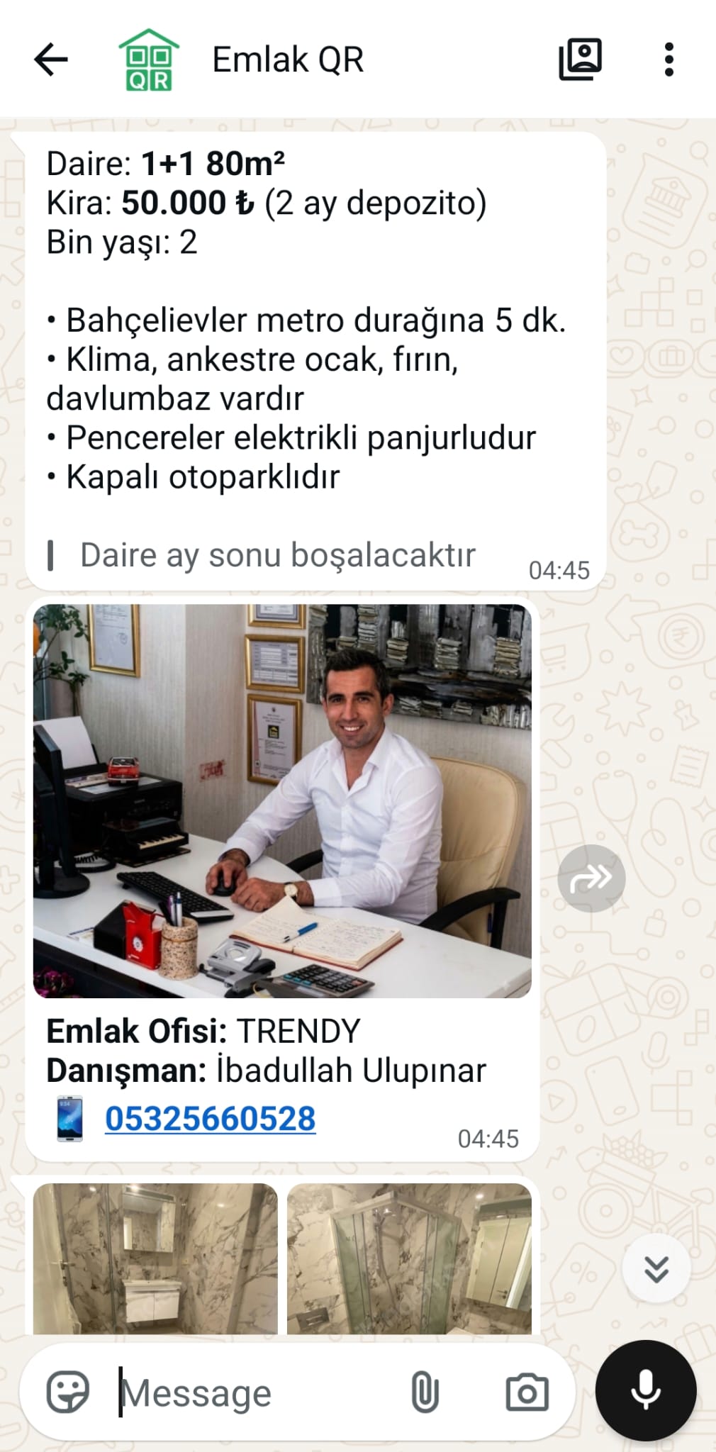 EmlakQR kullanımı